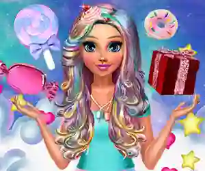 თამაში Katie's Candy Look ონლაინ