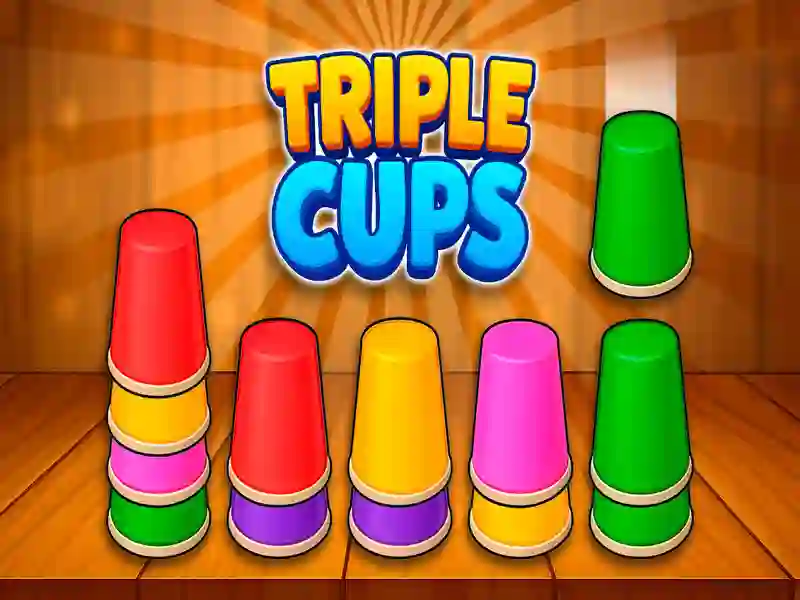თამაში Triple Cups ონლაინ