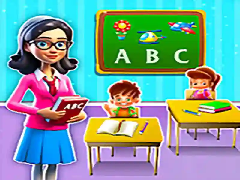 თამაში Kindergarten School Teacher ონლაინ