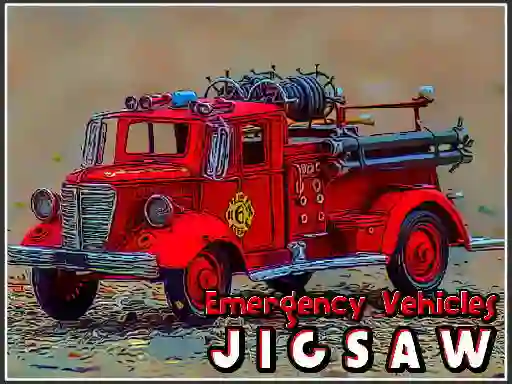 თამაში Emergency Vehicles Jigsaw ონლაინ