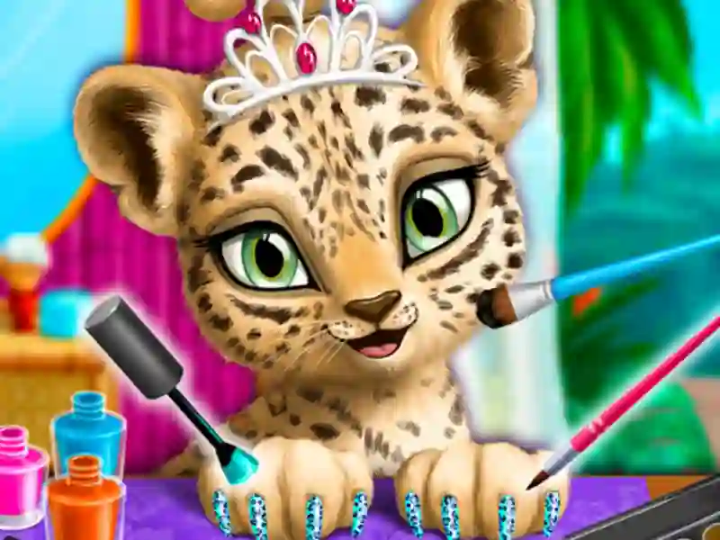 თამაში Jungle Animal Hair Salon ონლაინ