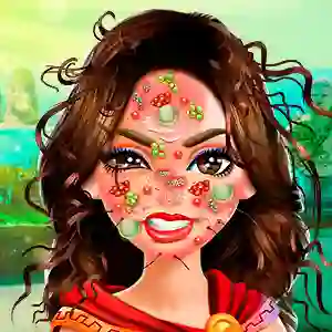 თამაში Wonder Woman Face Care ონლაინ