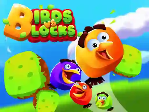 თამაში Birds vs Blocks ონლაინ