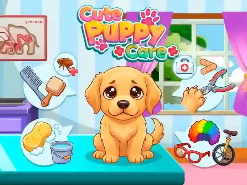 თამაში Cute Puppy Care ონლაინ