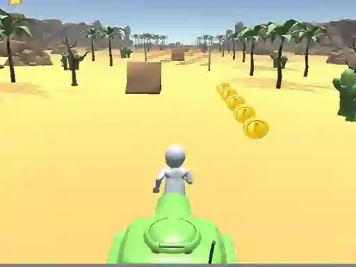 თამაში 3D Desert Parkour ონლაინ