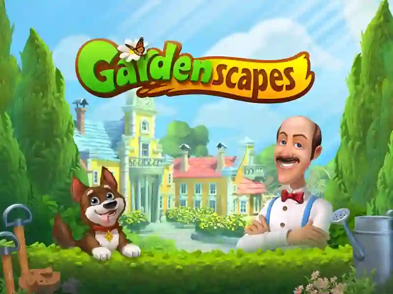 თამაში Gardenscape ონლაინ