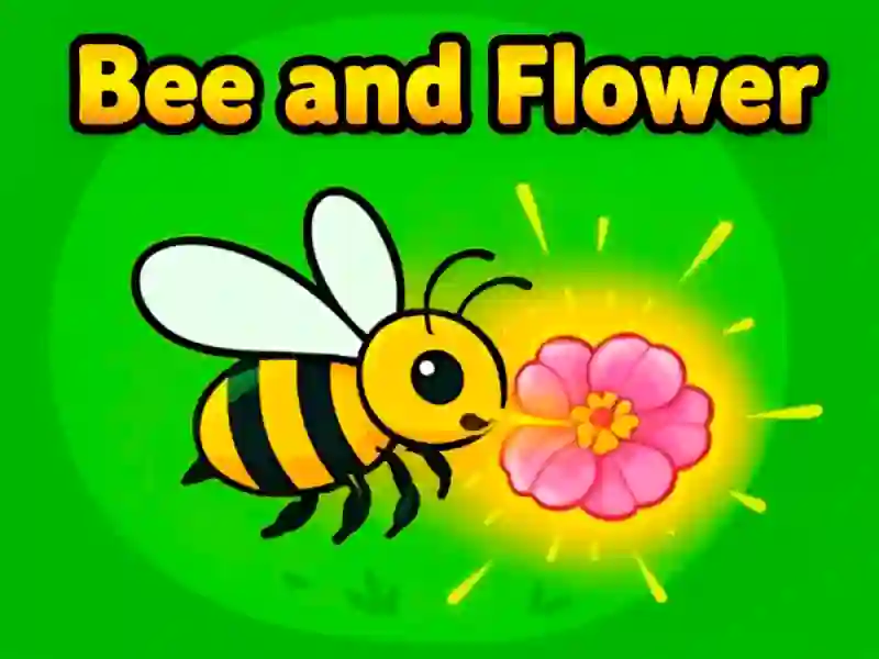 თამაში Bee and Flower ონლაინ