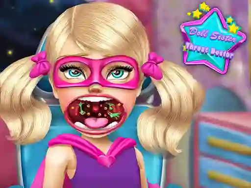 თამაში Doll Sister Throat Doctor ონლაინ