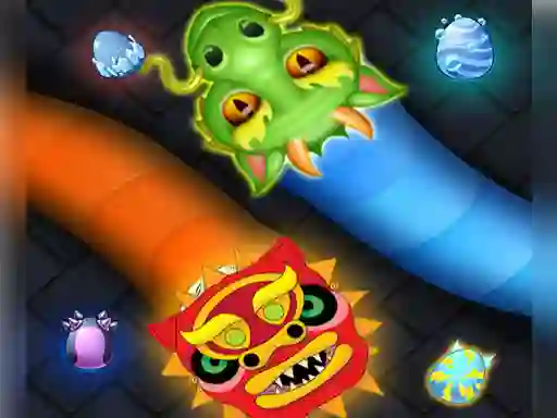 თამაში Slither Dragon.io ონლაინ