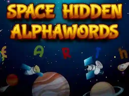 თამაში Space Hidden AlphaWords ონლაინ