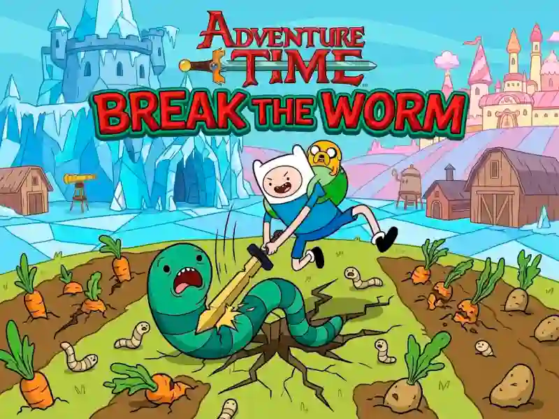 თამაში Adventure Time Break the Worm ონლაინ