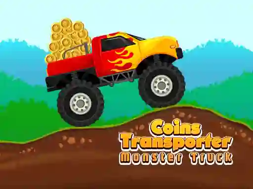 თამაში Coins Transporter Monster Truck ონლაინ