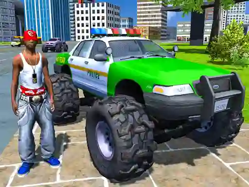 თამაში Monster Truck Stunts Driving Simulator ონლაინ