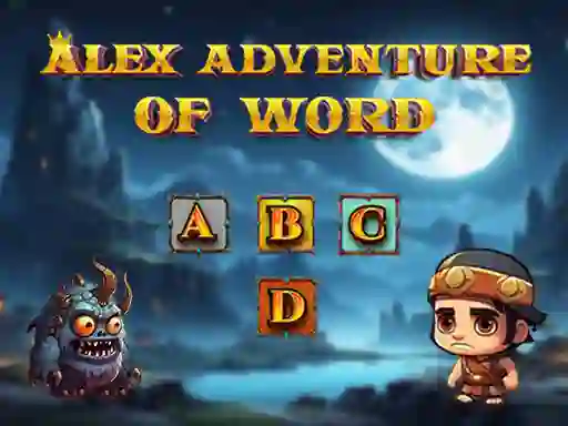 თამაში Alex Adventure of Word ონლაინ