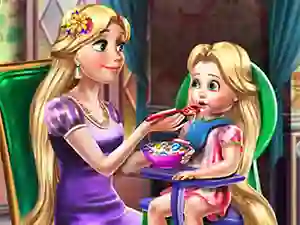 თამაში Goldie Princess Toddler Feed ონლაინ
