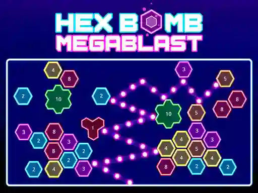 თამაში Hex bomb Megablast ონლაინ