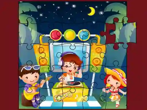 თამაში Cute Little Kids Jigsaw ონლაინ