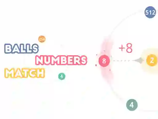 თამაში Balls Numbers Match ონლაინ