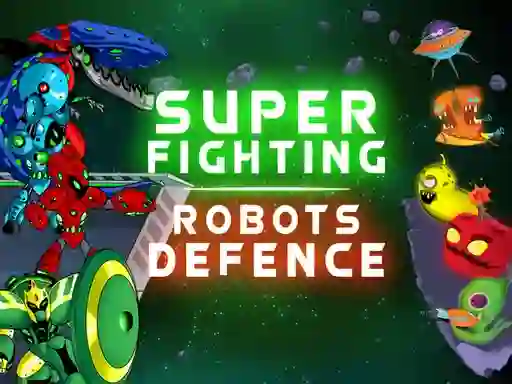თამაში Super Fighting Robots Defense ონლაინ