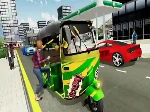 თამაში Indian Tricycle Rickshaw Simulator ონლაინ