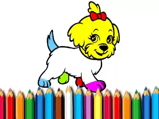 თამაში Back To School: Doggy Coloring Book ონლაინ