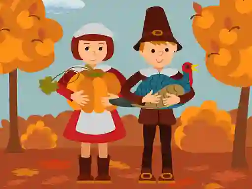 თამაში Thanksgiving Jigsaw ონლაინ