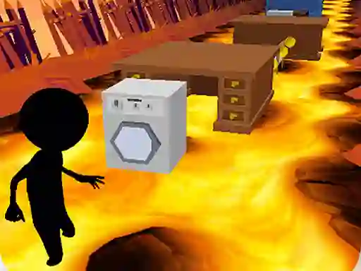 თამაში Floor Is Lava Runner ონლაინ