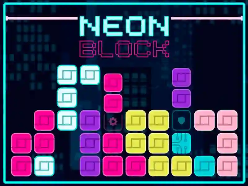 თამაში Neon Block ონლაინ