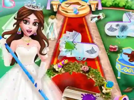 თამაში Princess Wedding Cleaning ონლაინ