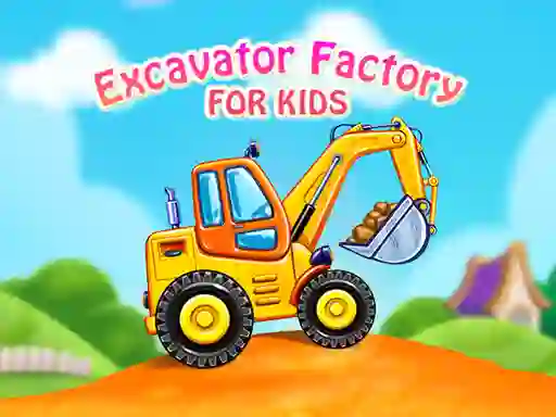 თამაში Excavator Factory For Kids ონლაინ