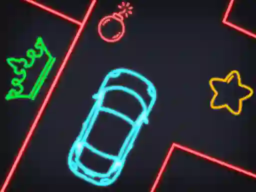 თამაში Neon Car Puzzle ონლაინ