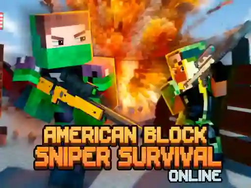 თამაში American Block Sniper Survival Online ონლაინ