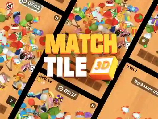 თამაში Match Tile 3d ონლაინ
