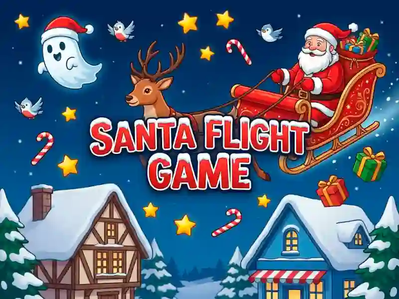 თამაში Santa Flight Game ონლაინ