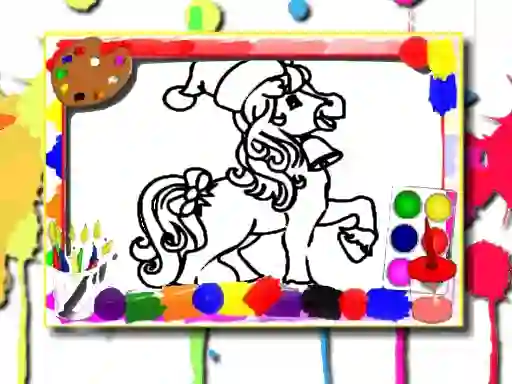 თამაში Horse Coloring Book ონლაინ