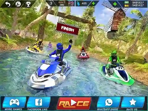 თამაში Extreme Power Boat Water Racing ონლაინ