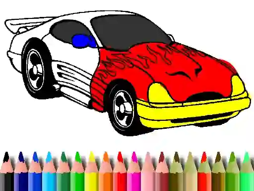 თამაში Back To School: Muscle Car Coloring ონლაინ