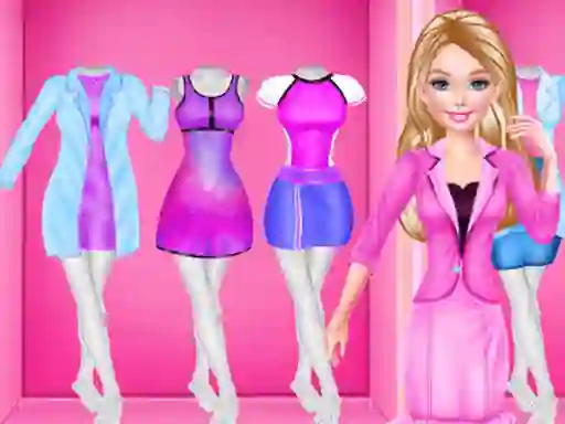 თამაში Fashion Girl Career Outfits ონლაინ