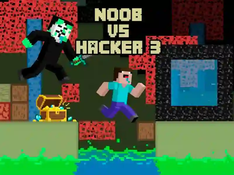 თამაში Noob vs Hacker ონლაინ
