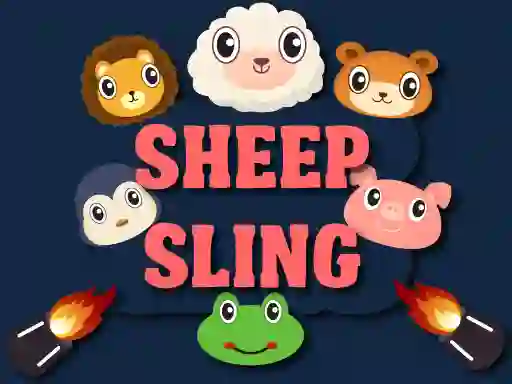 თამაში Sheep Sling ონლაინ