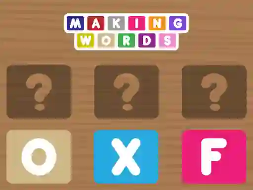 თამაში Making Words ონლაინ