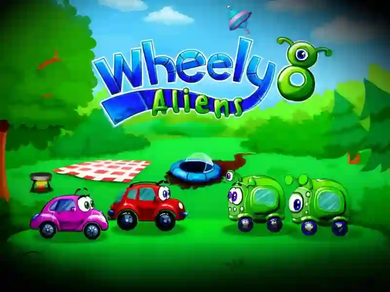 თამაში Wheely 8 Aliens ონლაინ