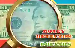 თამაში Money Detector: Dollars ონლაინ