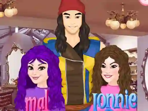 თამაში Descendants Hair Salon ონლაინ