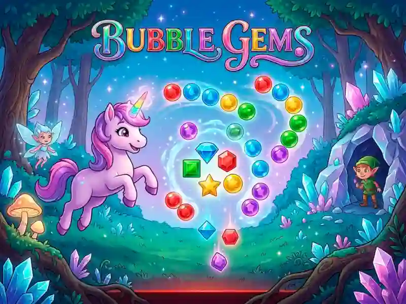 თამაში Bubble Gems ონლაინ