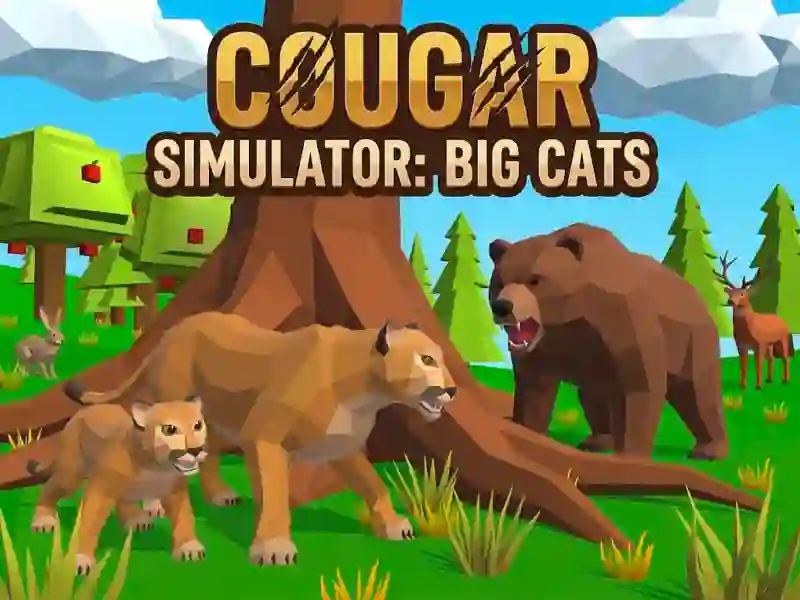 თამაში Cougar Simulator: Big Cats ონლაინ