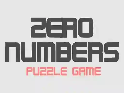 თამაში Zero Numbers Puzzle Game ონლაინ