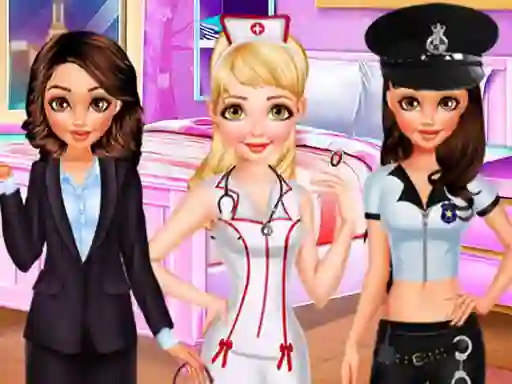 თამაში BFF Princess Career Photoshoot ონლაინ