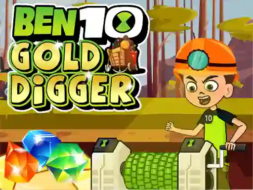 თამაში Ben 10 Gold Digger ონლაინ