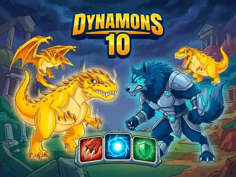 თამაში Dynamons 10 ონლაინ